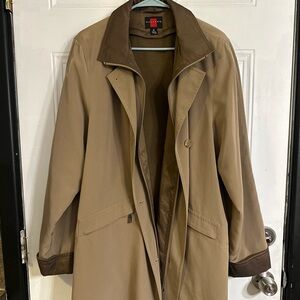 Gallery Brown Coat with Tan Lining
